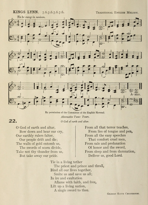 Twenty-Five Hymns for use in Time of War page 14