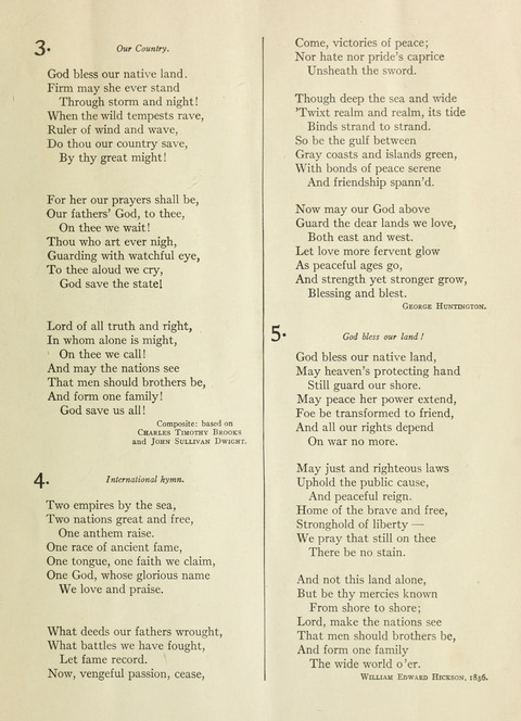 Twenty-Five Hymns for use in Time of War page 3