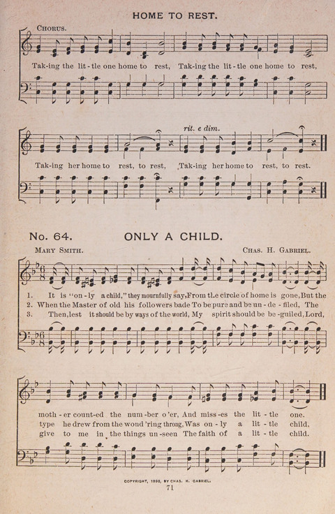 Sixty Scripture Songs: compiled expressly for the Sunday school (part third) page 11
