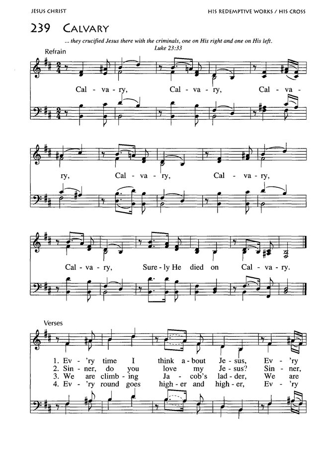 African American Heritage Hymnal page 336