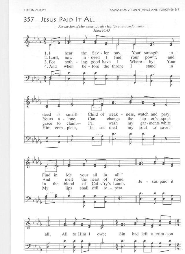 African American Heritage Hymnal page 532