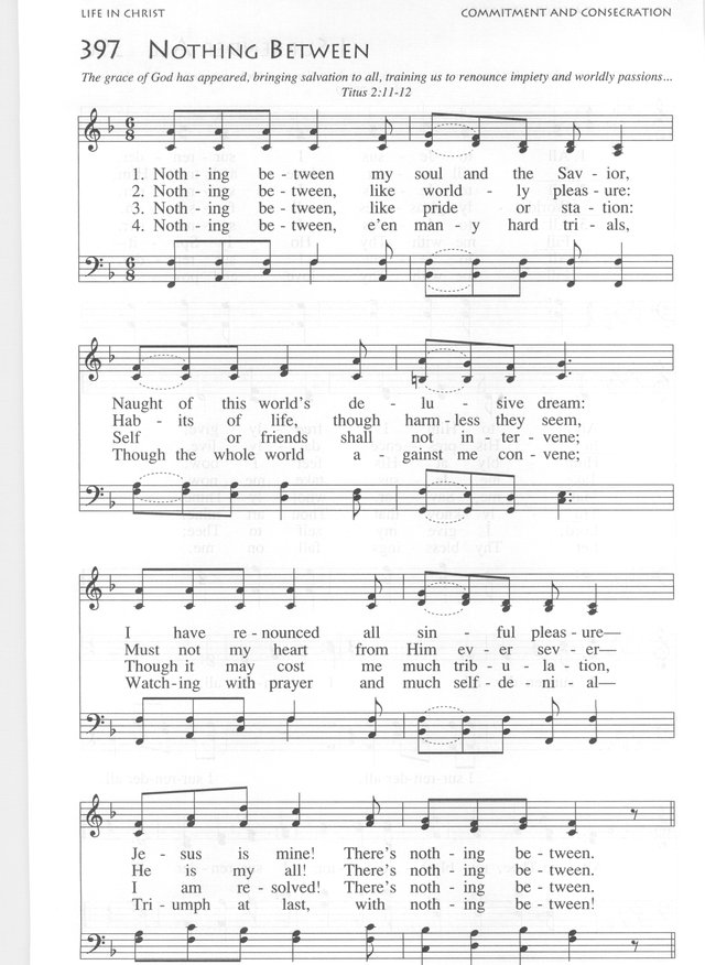 African American Heritage Hymnal page 608