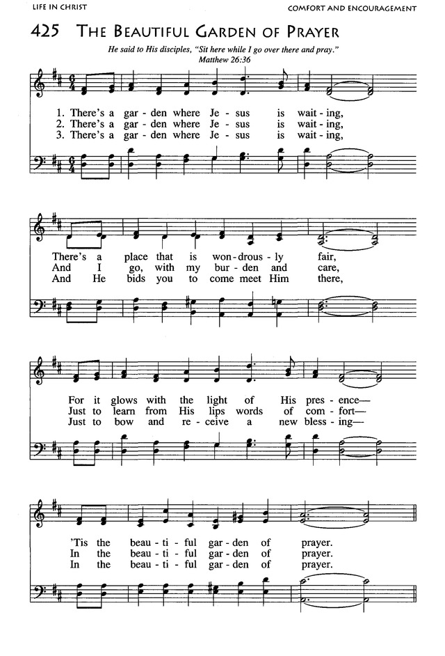 African American Heritage Hymnal page 656