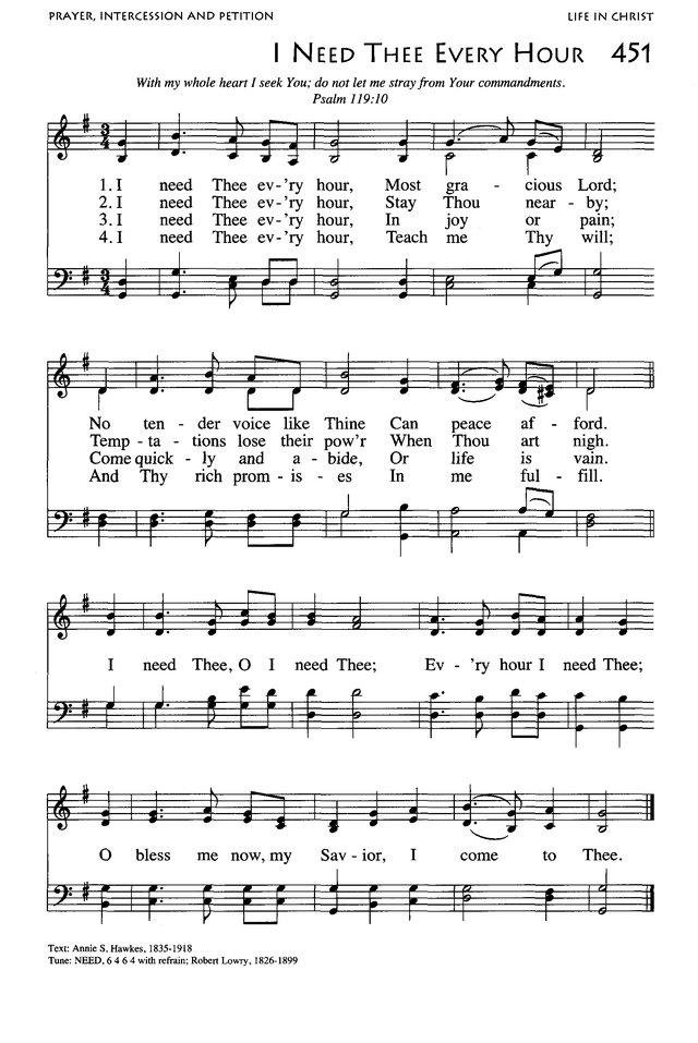 African American Heritage Hymnal page 697