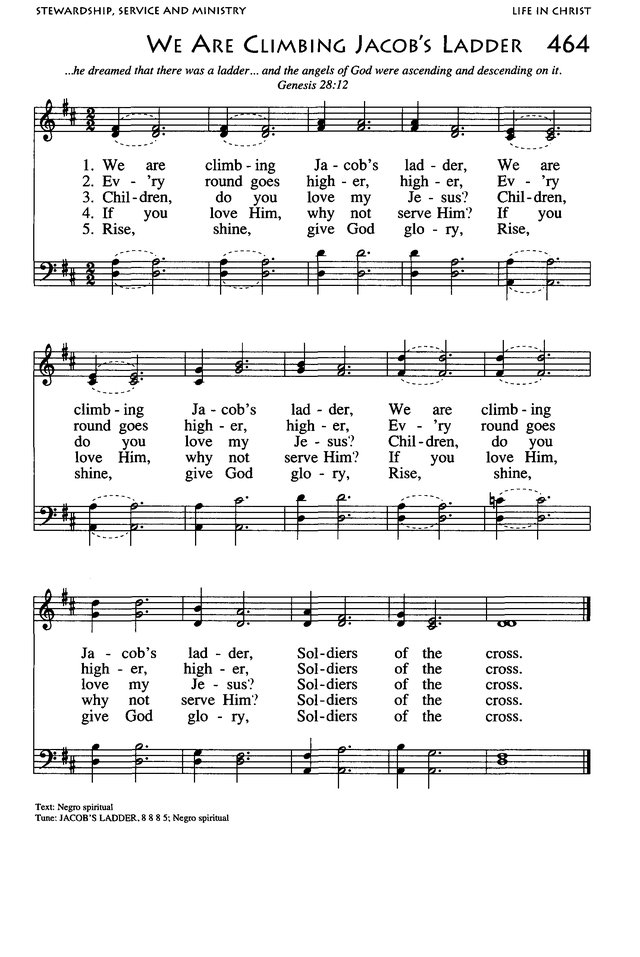 African American Heritage Hymnal page 716