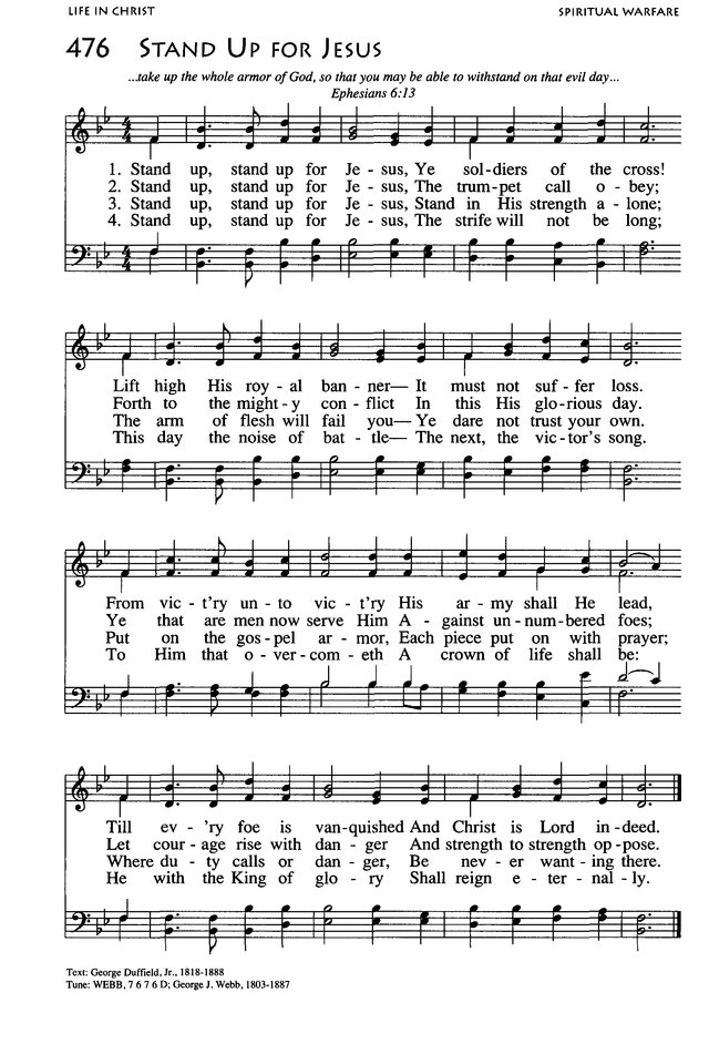 African American Heritage Hymnal page 735