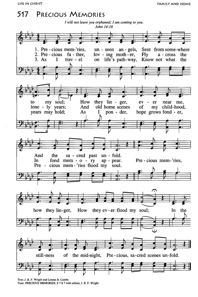 African American Heritage Hymnal page 829