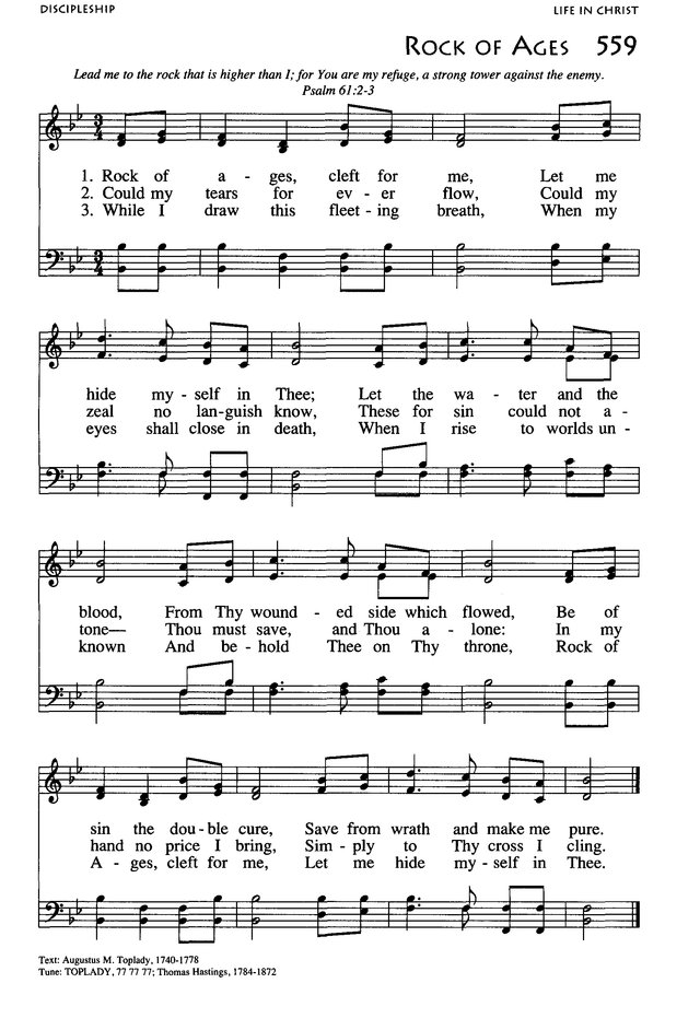 African American Heritage Hymnal page 886