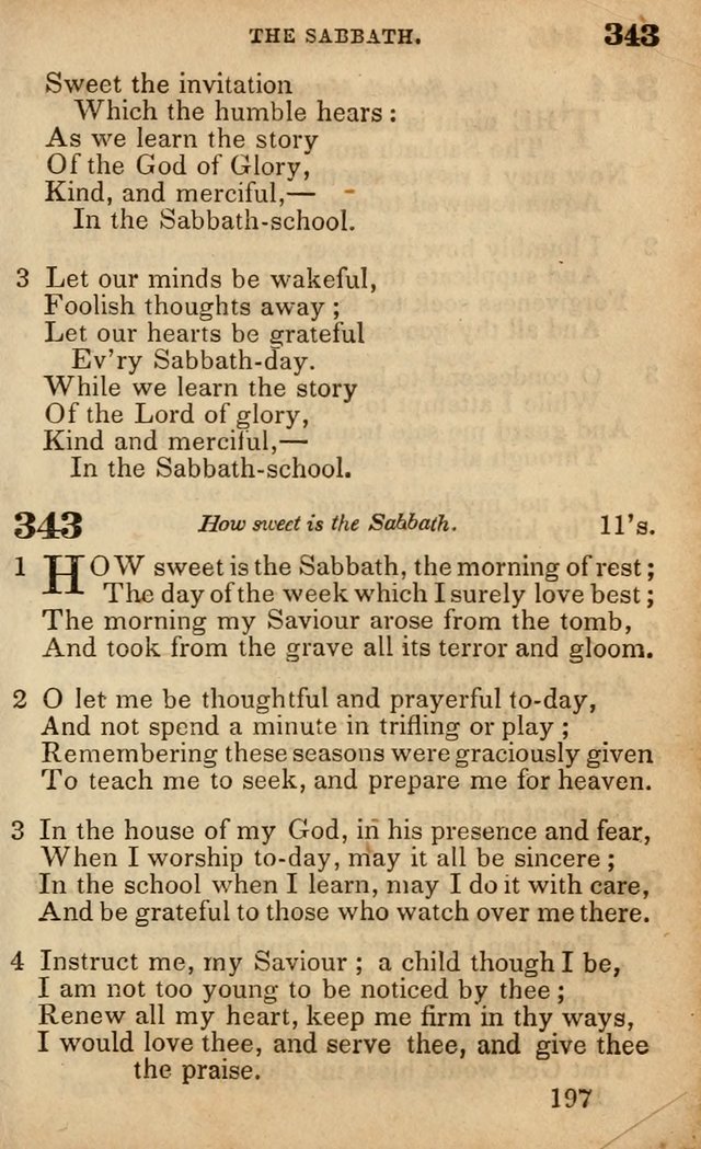 The American Baptist Sabbath-School Hymn-Book page 203