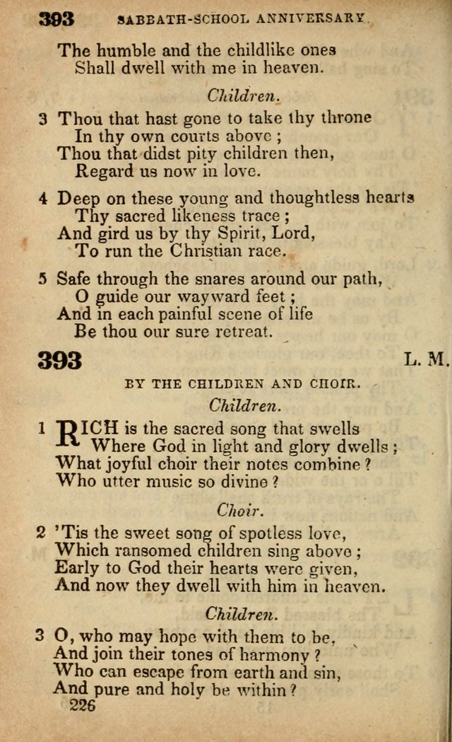 The American Baptist Sabbath-School Hymn-Book page 232