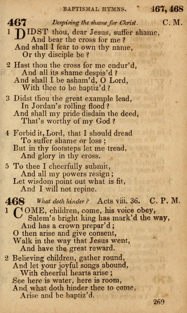 The American Baptist Sabbath-School Hymn-Book page 279