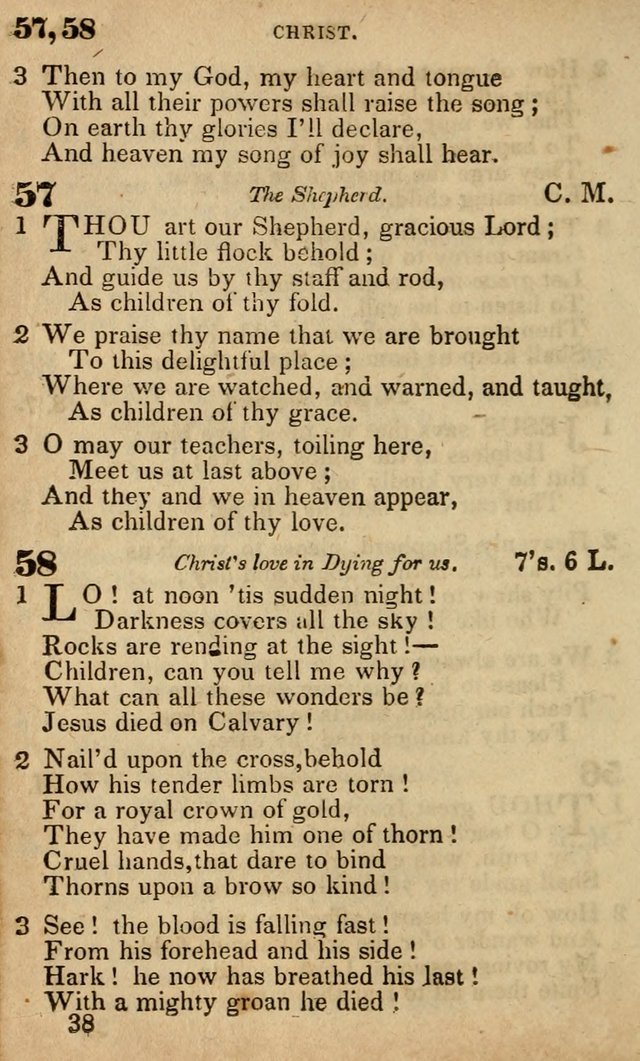 The American Baptist Sabbath-School Hymn-Book page 40