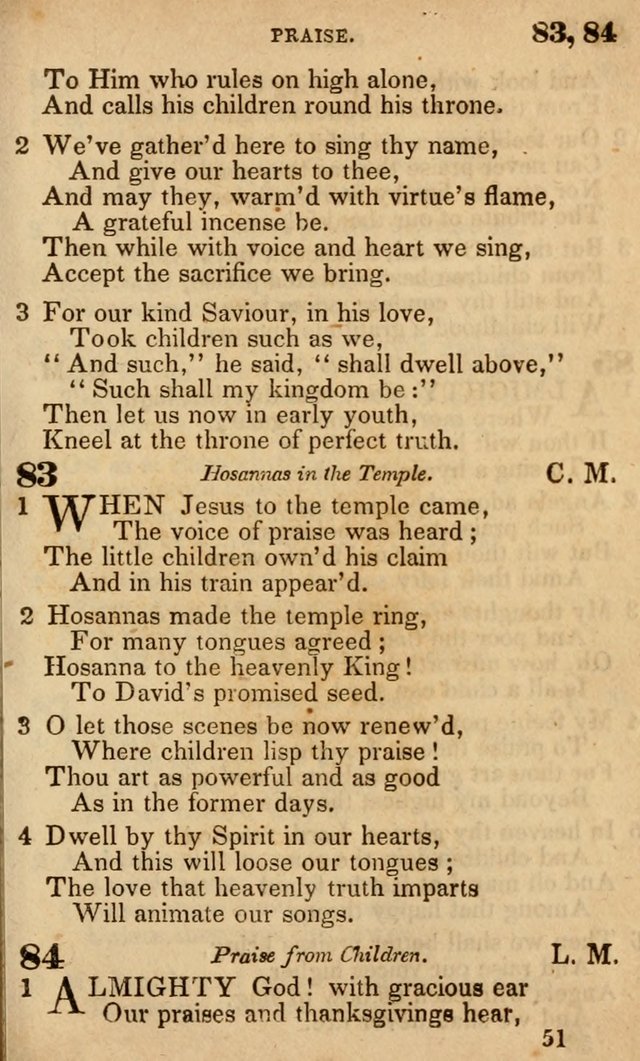 The American Baptist Sabbath-School Hymn-Book page 55