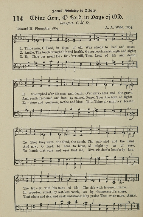 American Church and Church School Hymnal: a new religious educational hymnal page 124