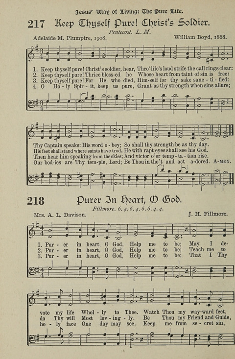 American Church and Church School Hymnal: a new religious educational hymnal page 220