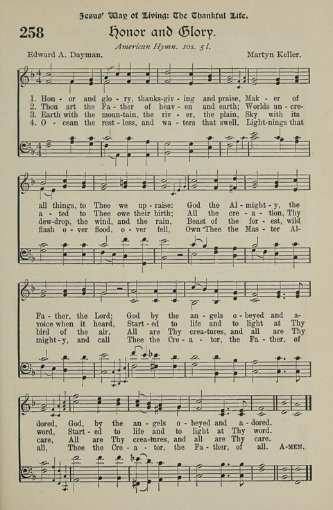 American Church and Church School Hymnal: a new religious educational hymnal page 261