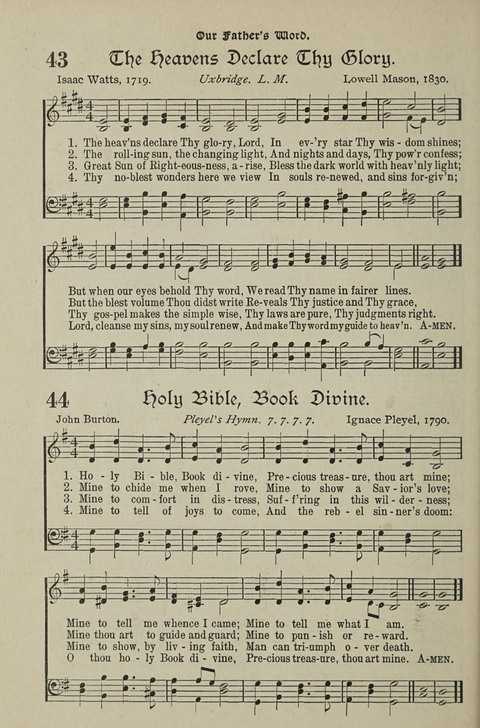American Church and Church School Hymnal: a new religious educational hymnal page 64
