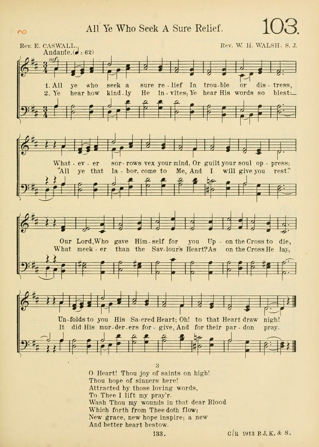 American Catholic Hymnal: an extensive collection of hymns, Latin chants, and sacred songs for church, school, and home, including Gregorian masses, vesper psalms, litanies... page 140