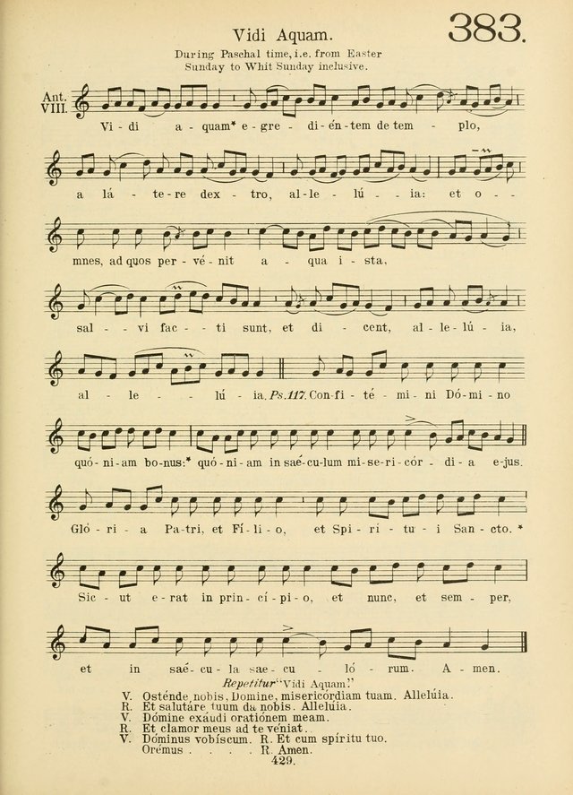 American Catholic Hymnal: an extensive collection of hymns, Latin chants, and sacred songs for church, school, and home, including Gregorian masses, vesper psalms, litanies... page 436