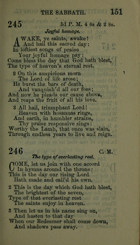 A Collection of Hymns for the use of the African Methodist Episcopal Zion Church in America page 145