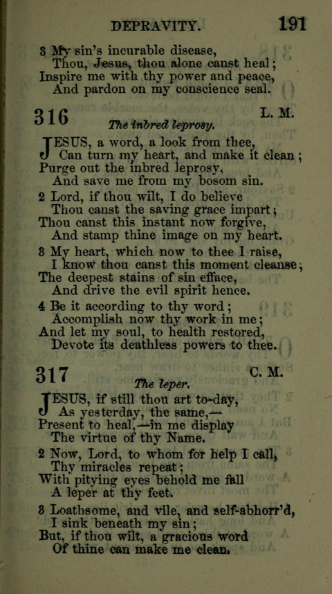 A Collection of Hymns for the use of the African Methodist Episcopal Zion Church in America page 185