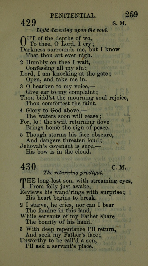 A Collection of Hymns for the use of the African Methodist Episcopal Zion Church in America page 253