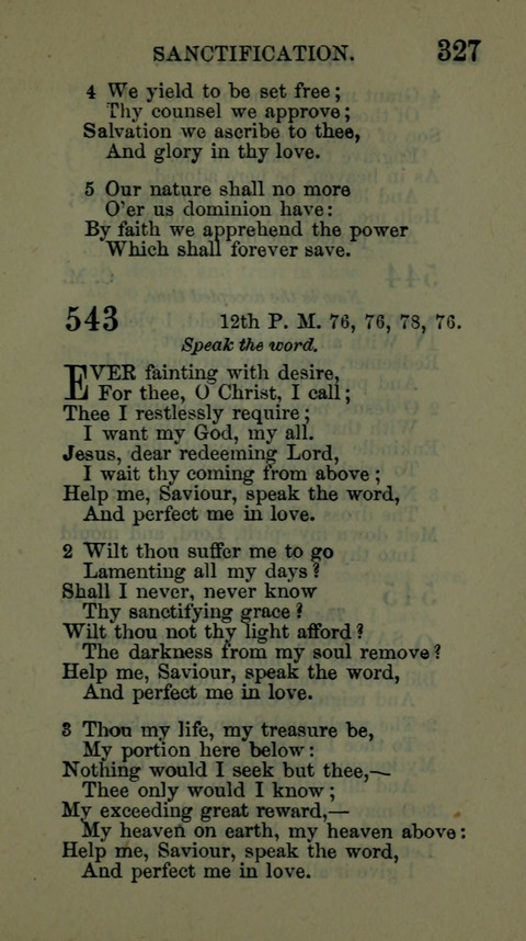 A Collection of Hymns for the use of the African Methodist Episcopal Zion Church in America page 321