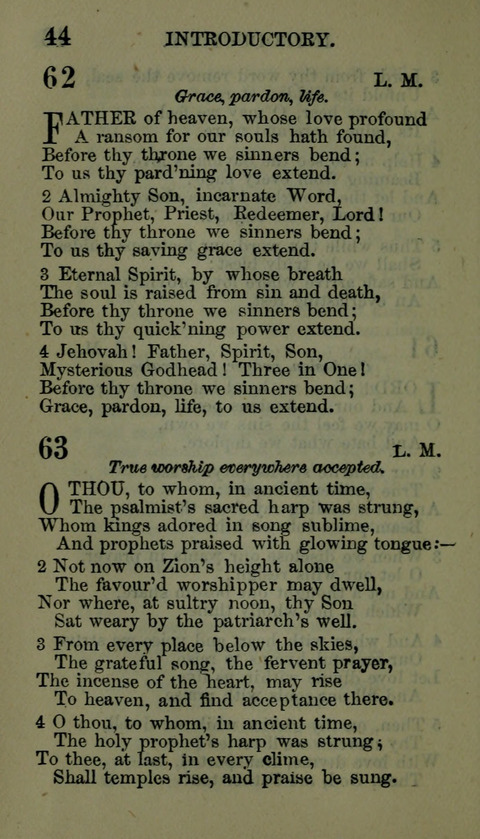 A Collection of Hymns for the use of the African Methodist Episcopal Zion Church in America page 38