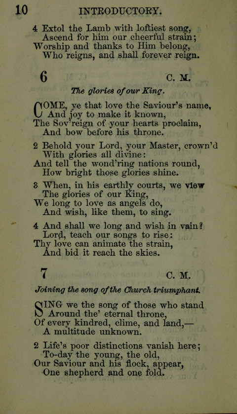 A Collection of Hymns for the use of the African Methodist Episcopal Zion Church in America page 4