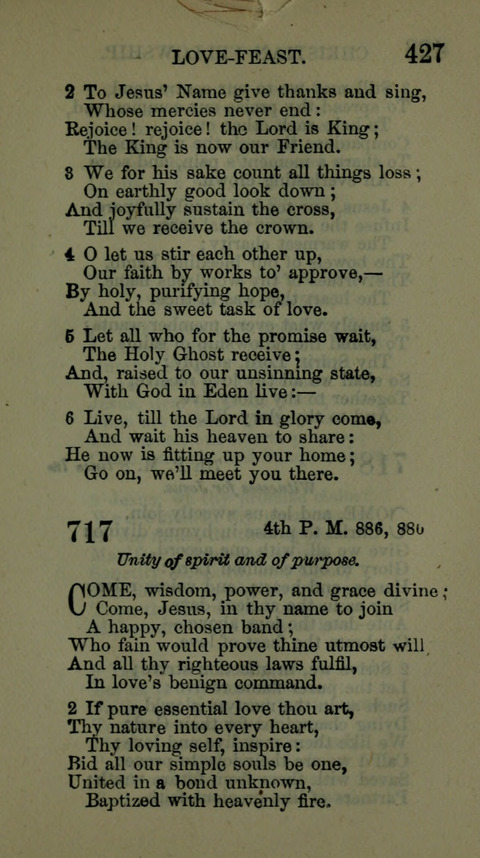 A Collection of Hymns for the use of the African Methodist Episcopal Zion Church in America page 421