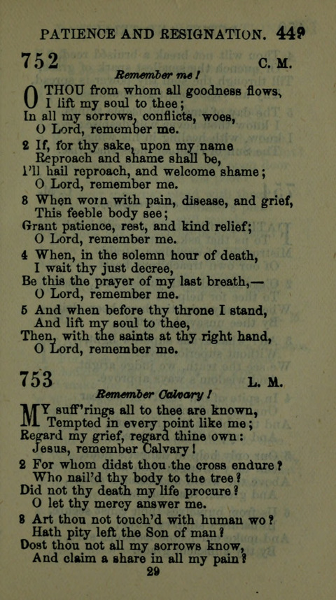 A Collection of Hymns for the use of the African Methodist Episcopal Zion Church in America page 443