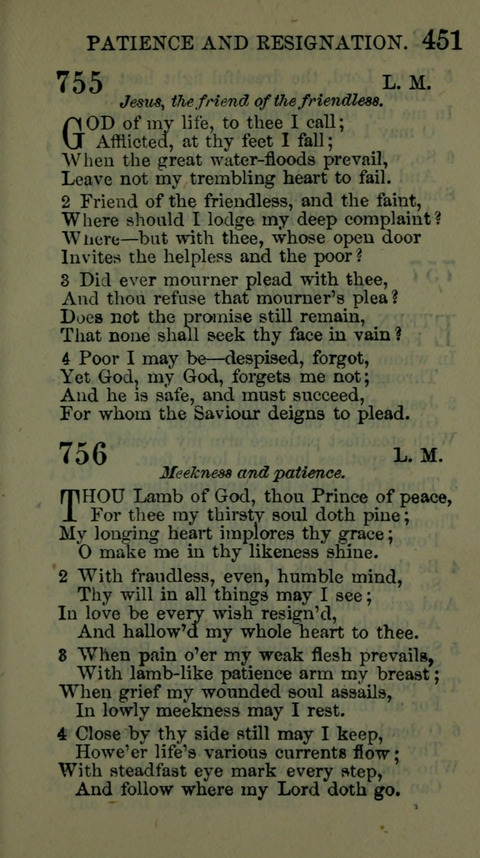 A Collection of Hymns for the use of the African Methodist Episcopal Zion Church in America page 445