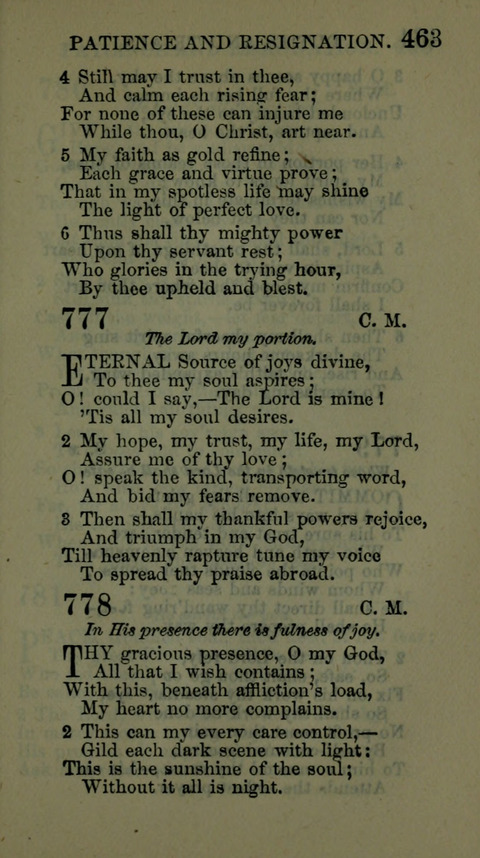 A Collection of Hymns for the use of the African Methodist Episcopal Zion Church in America page 457