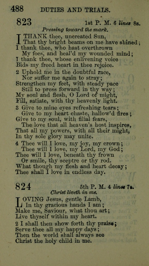 A Collection of Hymns for the use of the African Methodist Episcopal Zion Church in America page 482