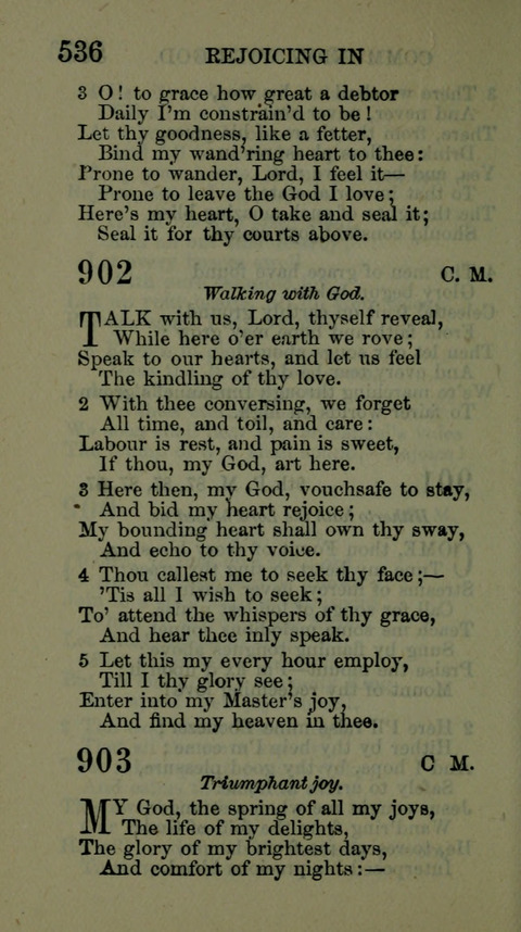 A Collection of Hymns for the use of the African Methodist Episcopal Zion Church in America page 530