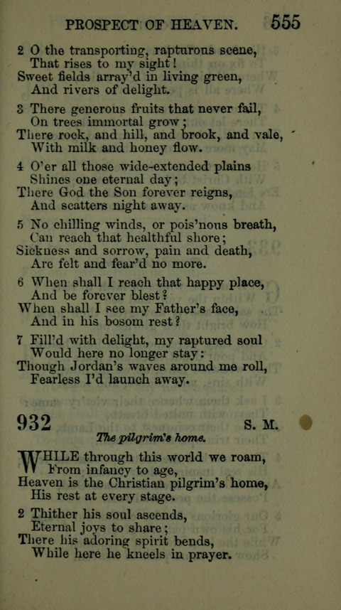 A Collection of Hymns for the use of the African Methodist Episcopal Zion Church in America page 549