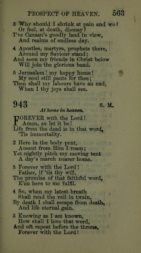 A Collection of Hymns for the use of the African Methodist Episcopal Zion Church in America page 557