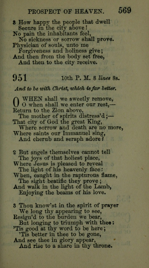 A Collection of Hymns for the use of the African Methodist Episcopal Zion Church in America page 563