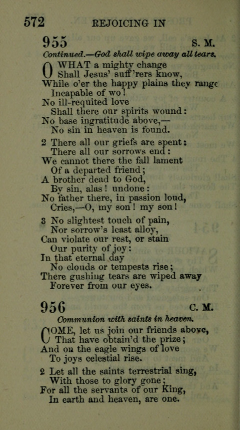 A Collection of Hymns for the use of the African Methodist Episcopal Zion Church in America page 566
