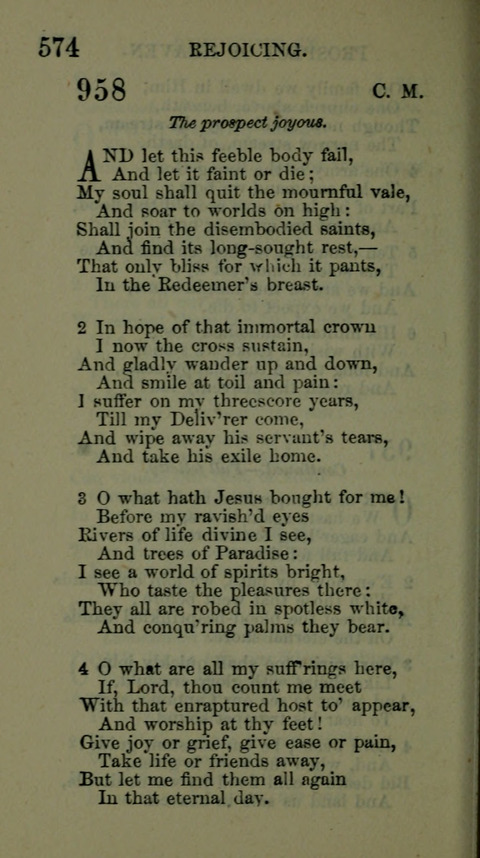 A Collection of Hymns for the use of the African Methodist Episcopal Zion Church in America page 568