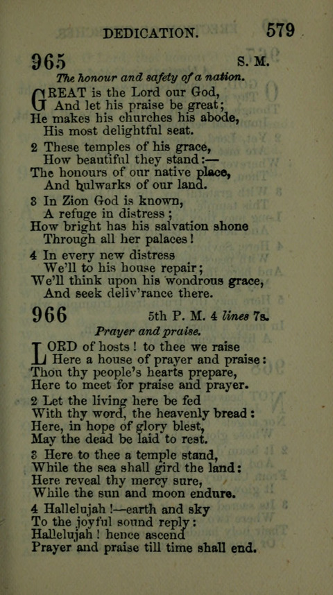 A Collection of Hymns for the use of the African Methodist Episcopal Zion Church in America page 573