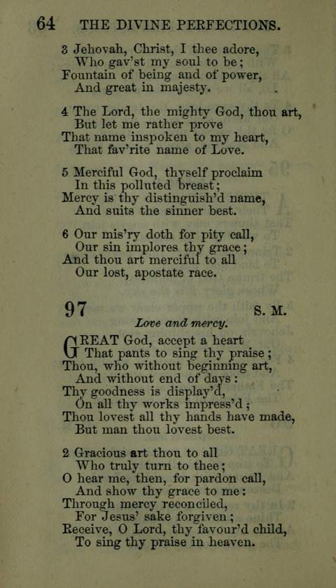 A Collection of Hymns for the use of the African Methodist Episcopal Zion Church in America page 58