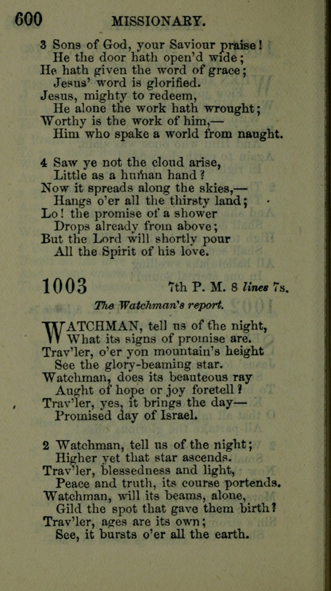 A Collection of Hymns for the use of the African Methodist Episcopal Zion Church in America page 594