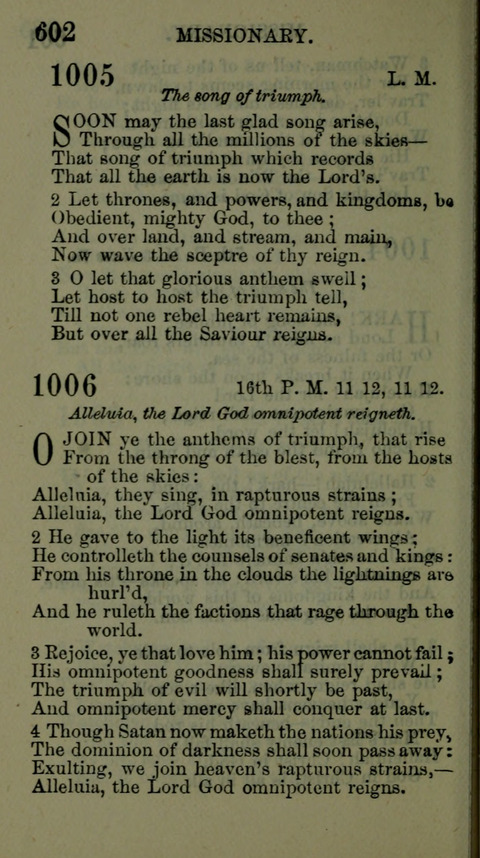 A Collection of Hymns for the use of the African Methodist Episcopal Zion Church in America page 596