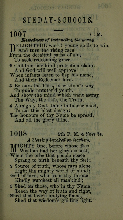 A Collection of Hymns for the use of the African Methodist Episcopal Zion Church in America page 597