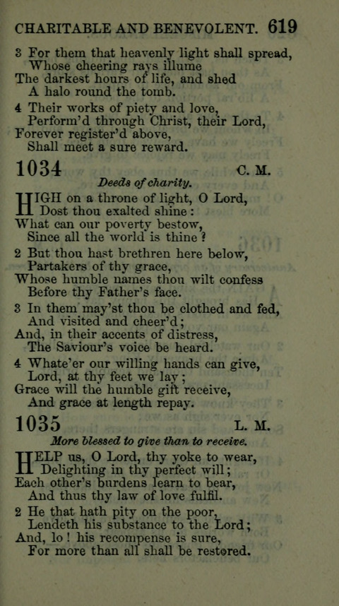 A Collection of Hymns for the use of the African Methodist Episcopal Zion Church in America page 613