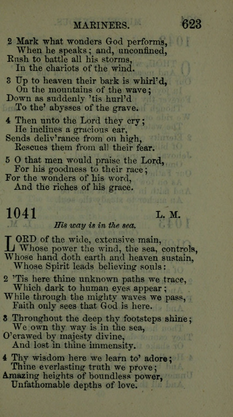 A Collection of Hymns for the use of the African Methodist Episcopal Zion Church in America page 617