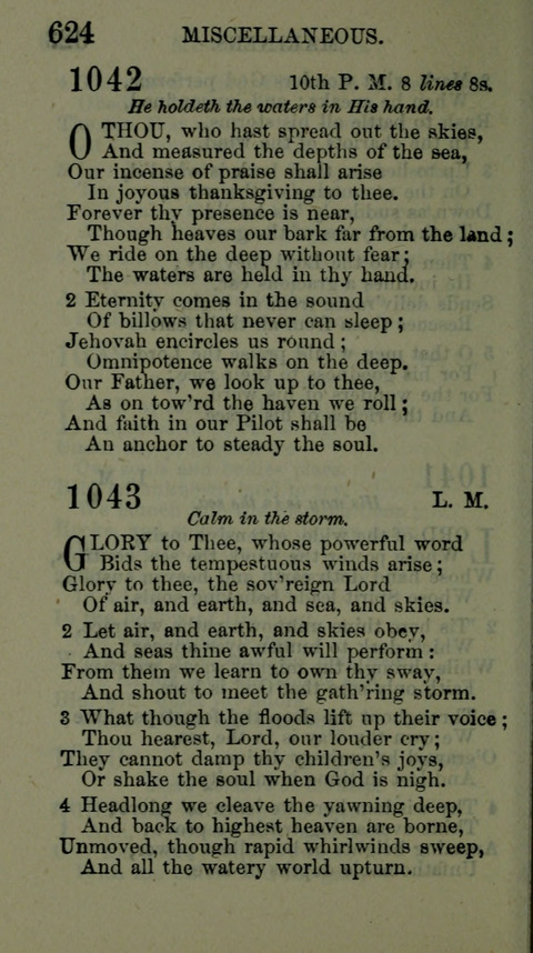 A Collection of Hymns for the use of the African Methodist Episcopal Zion Church in America page 618