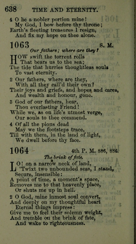 A Collection of Hymns for the use of the African Methodist Episcopal Zion Church in America page 632