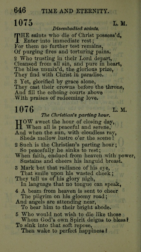 A Collection of Hymns for the use of the African Methodist Episcopal Zion Church in America page 640